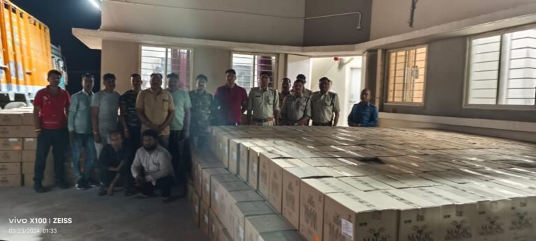 आबकारी विभाग की बड़ी कार्रवाई एक करोड़ 16 लाख का माल किया जप्त।