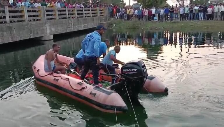 नहर में नहाने गए युवक डूबकर मौत,कड़ी मक्कत के बाद SDREF की टीम ने शव का किया रेस्क्यू।