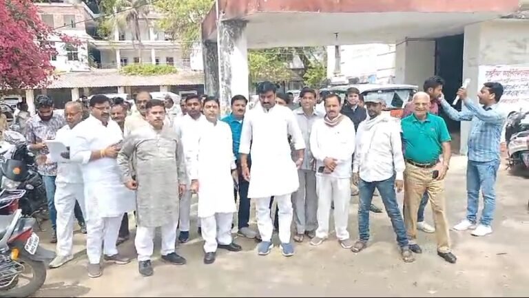 कांग्रेस अब नरोत्तम मिश्रा व प्रशासन के होश ठिकाने लगाने वाला करेगी आन्दोलन।