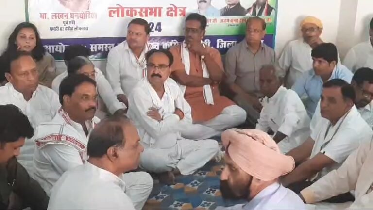 दमोह लोकसभा से कांग्रेस उम्मीदवार ने भाजपा प्रत्याशी को बताया बिकाऊ