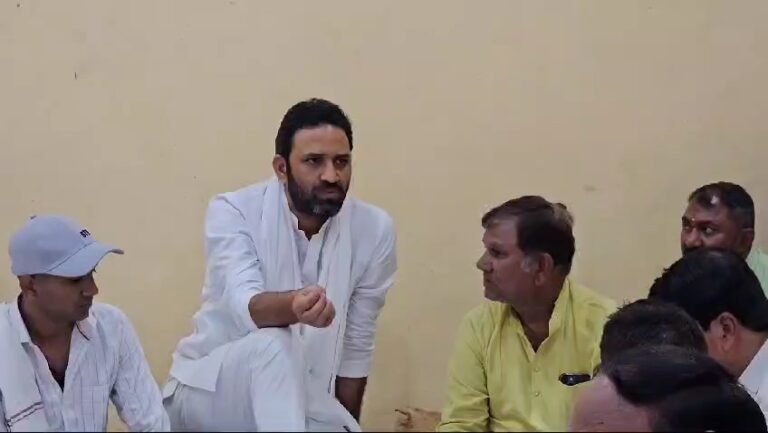 निजी स्वार्थ के चलते लोग कांग्रेस छोड़कर जा रहे है – सचिन यादव।