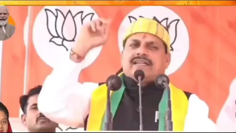 मध्य प्रदेश के मुख्यमंत्री मोहन यादव का मां नर्मदा पर विवादित बयान अमरकंटक के संत समाज ने किया आलोचना कहा भाजपा को परंपराओं और मान्यताओं से कोई लेना-देना नहीं।