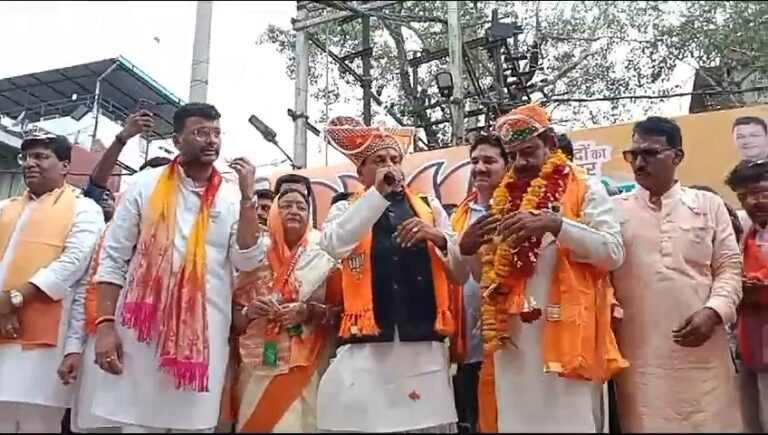 सीएम मोहन यादव सभा में बोले 13 मई को मप्र की सभी सीट का निर्वाचन हो जाएगा पूरा।