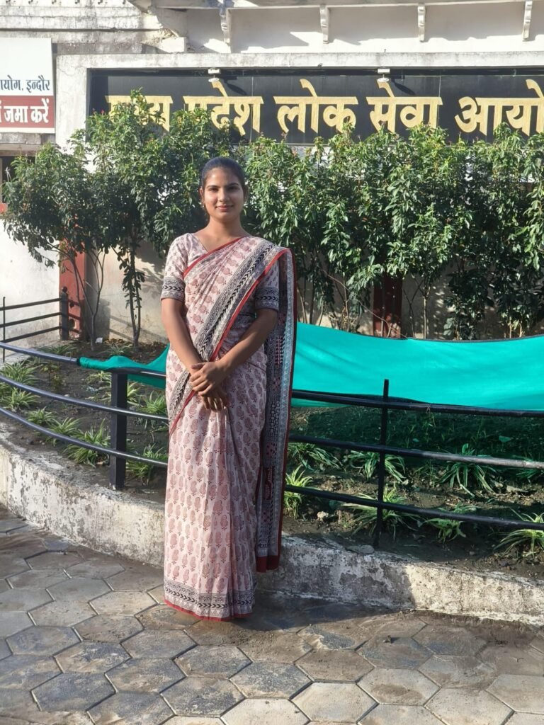 रायसेन की अंकिता पाटकर ने एमपीपीएससी में किया टॉप।