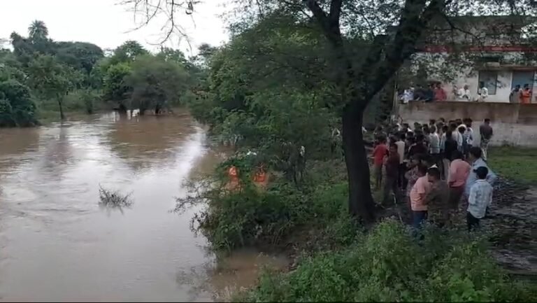 पोती को खिलाते समय दादी पोती बेतवा नदी में गिरे प्रशासन कर रहा रेस्क्यू….