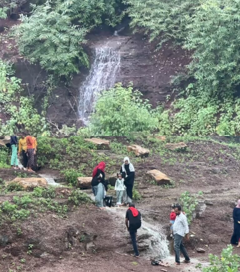 पर्यटकों के लिए आकर्षण का केंद्र बने सीता तलाई के झरने