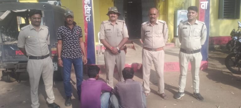 थाना किशनगढ़ पुलिस ने अस्वस्थ महिला को झाड़फूंक के नाम से स्वस्थ करने के बहाने रैकी कर चोरी करने वाले 2 चोरों को किया गिरफ्तार