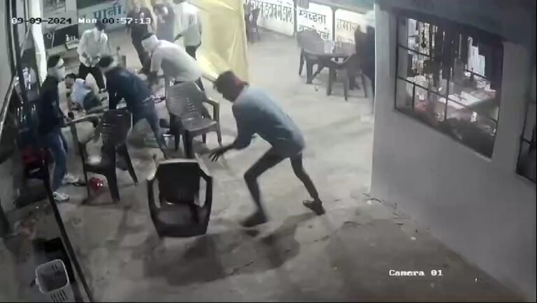 हाइवे पर नकाबपोश युवकों की गुंडई, ढाबा में तोडफ़ोड़ कर संचालक को बेरहमी से पीटा
