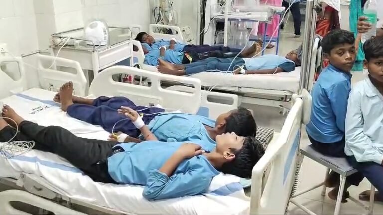 दूषित भोजन को खाने से 24 बच्चे बीमार