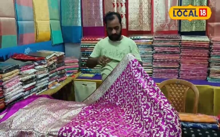 Banarasi sari demand in Chhattisgarh shop located in Grass Memorial Ground Raipur premium range available