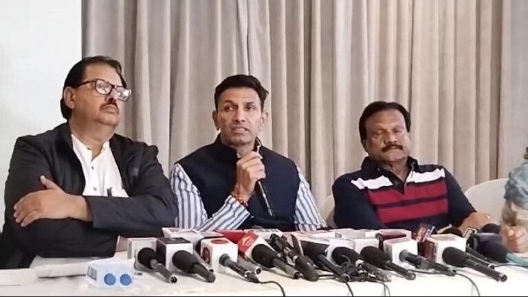 पीसीसी अध्यक्ष जीतू पटवारी पीसी भाजपा का चाल ,चरित्र संविधान विरोधी