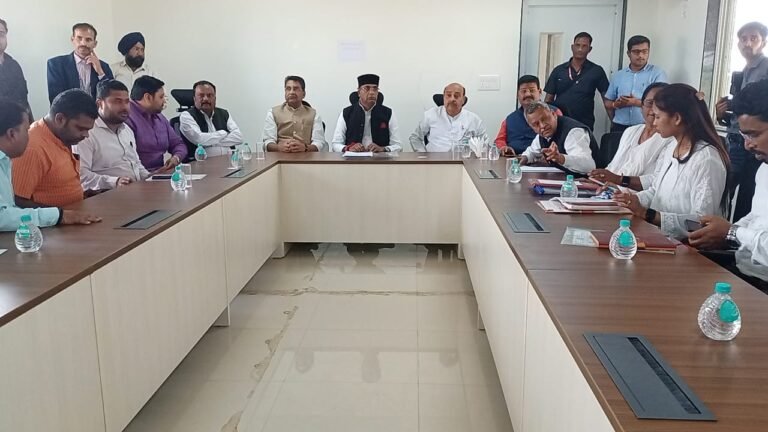 सहकारिता,खेल एवं युवा कल्याण मंत्री विश्वास सारंग का जबलपुर दौरा।