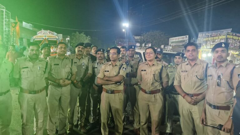 छतरपुर पुलिस द्वारा संपूर्ण सुरक्षा एवं यातायात व्यवस्था के पुख्ता इंतजाम, श्री रामनवमी शोभायात्रा शांतिपूर्ण सम्पन्न