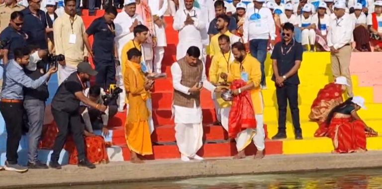 मुख्‍यमंत्री डॉ. मोहन यादव ने सारंगपुर में 112 करोड़ रूपये की लागत से 733 विकास कार्यों का लोकार्पण एवं भूमि पूजन