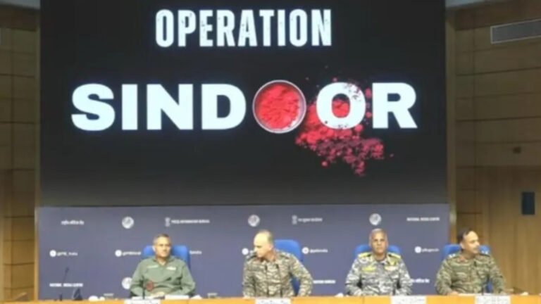 प्रेस ब्रीफिंग में सेना बोली Opration Sindoor में 100 आतंकी ओर 40 पाकिस्तानी सैनिक मारे..!
