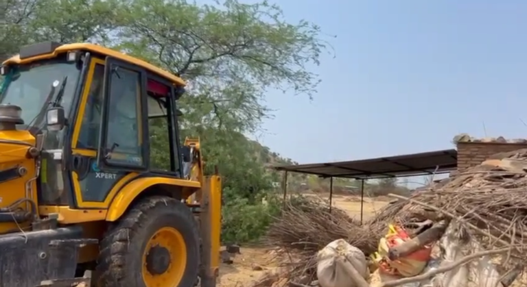 निवाड़ी: वन विभाग की सबसे बड़ी कार्रवाई, 180 एकड़ करोड़ों की जमीन अतिक्रमण मुक्त कराई गई