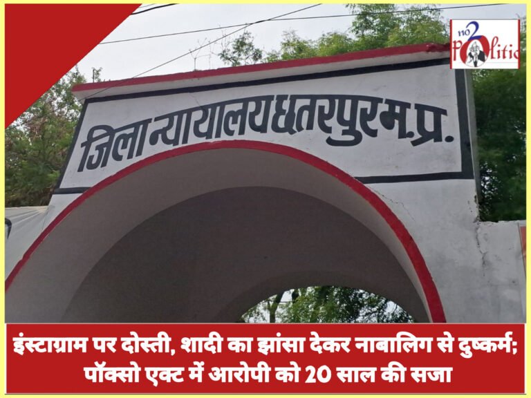 इंस्टाग्राम पर दोस्ती, शादी का झांसा देकर नाबालिग से दुष्कर्म; पॉक्सो एक्ट में आरोपी को 20 साल की सजा