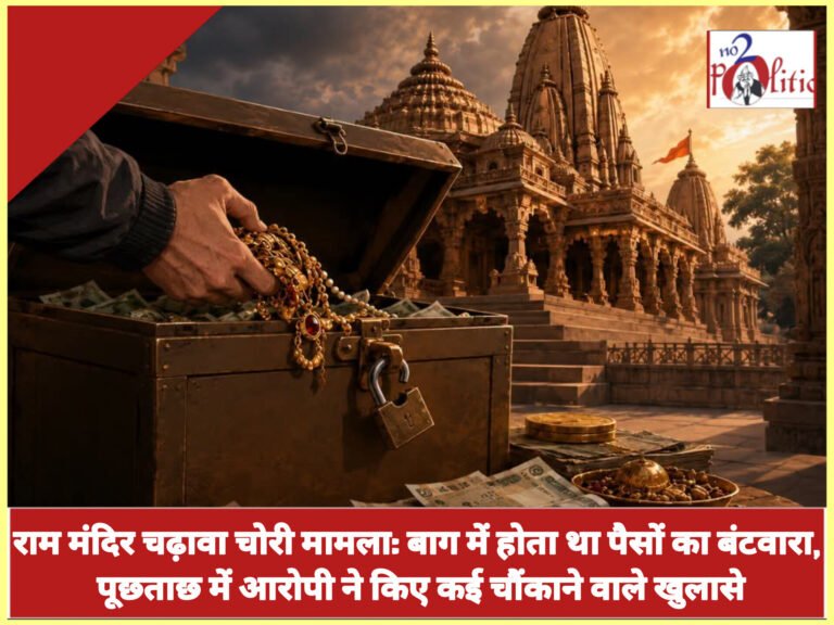 राम मंदिर चढ़ावा चोरी मामला: बाग में होता था पैसों का बंटवारा, पूछताछ में आरोपी ने किए कई चौंकाने वाले खुलासे