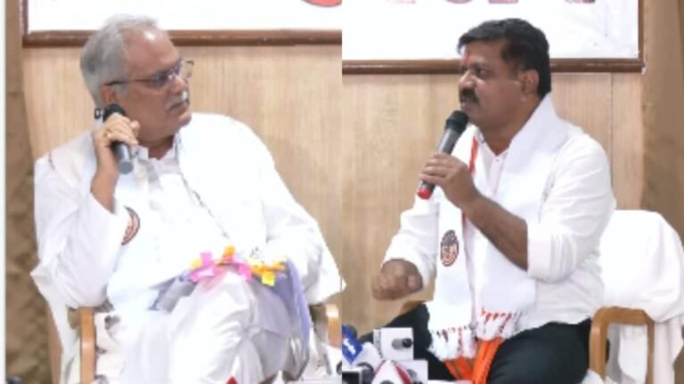 भूपेश बघेल-विजय शर्मा के बीच तगड़ी बहस, पूर्व CM ने स्वीकारा सच, कहा-सजा मिली
